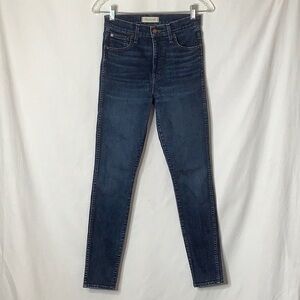 Madewell Women's 10” High-Rise Skinny Blue Jeans Size 26